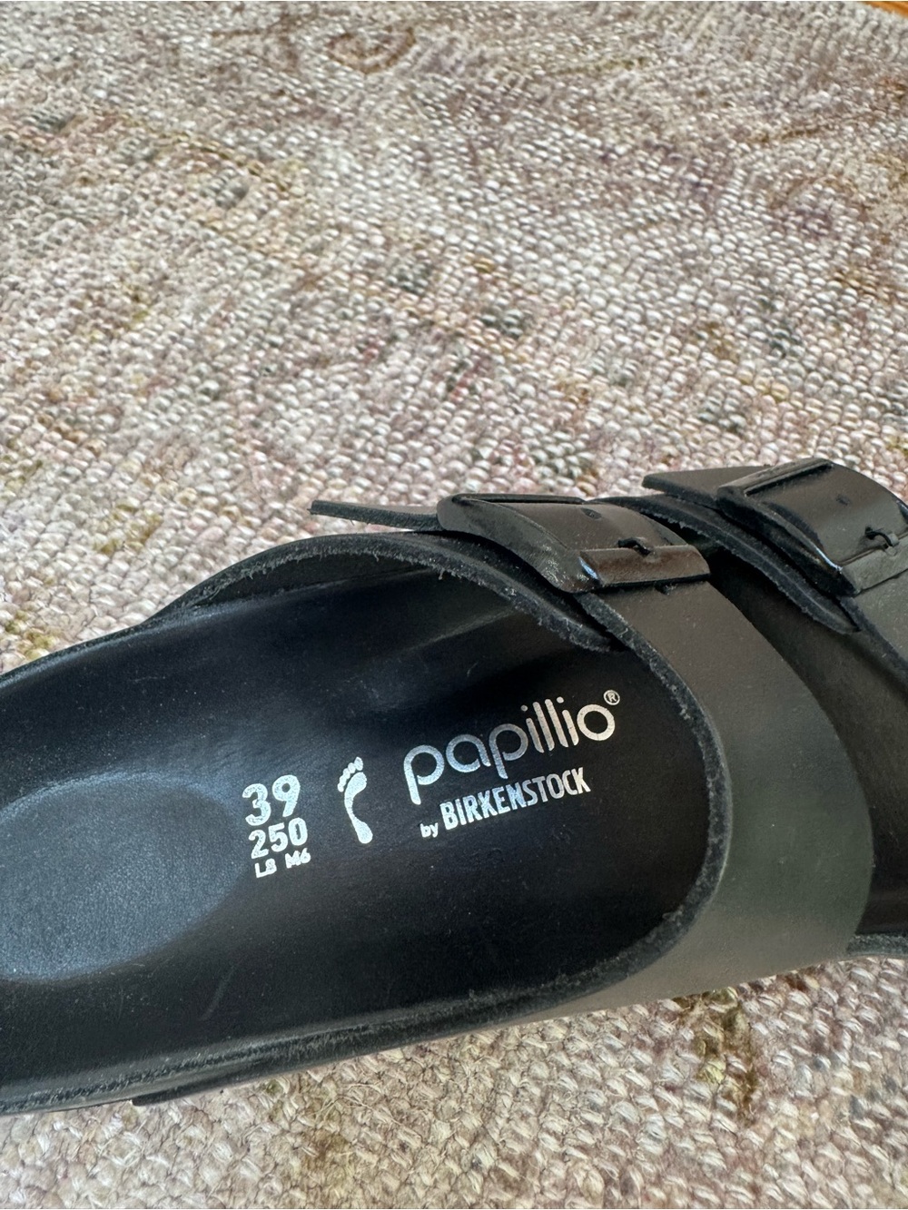 Birkenstock Papillio Size 39 Black
